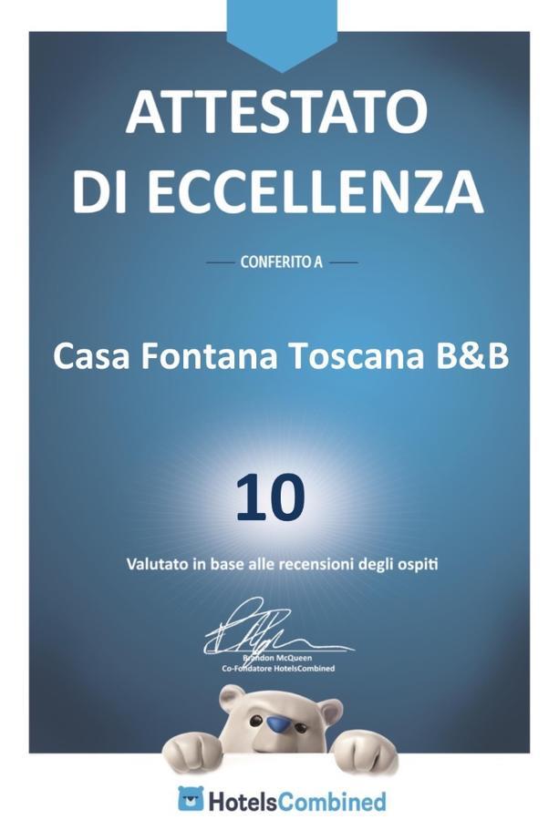 Casa Fontana Tuscany B&B Barga Bagian luar foto